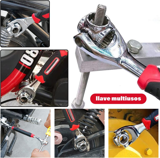 LLAVE GRIP 360°- 48 FUNCIONES EN 1